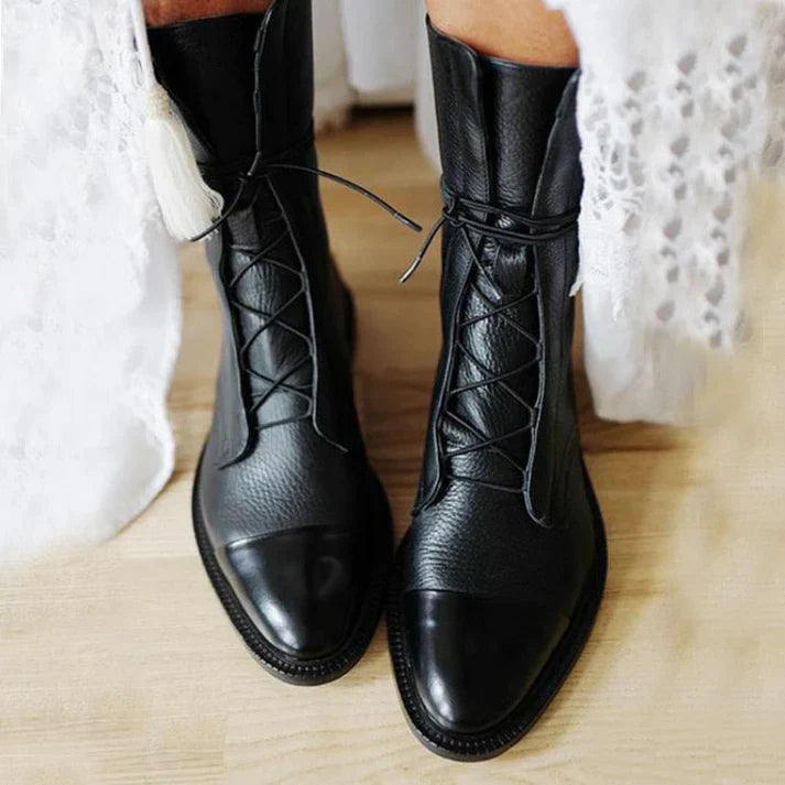 Botas cómodas de inspiración vintage