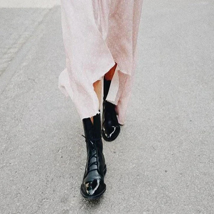 Botas cómodas de inspiración vintage