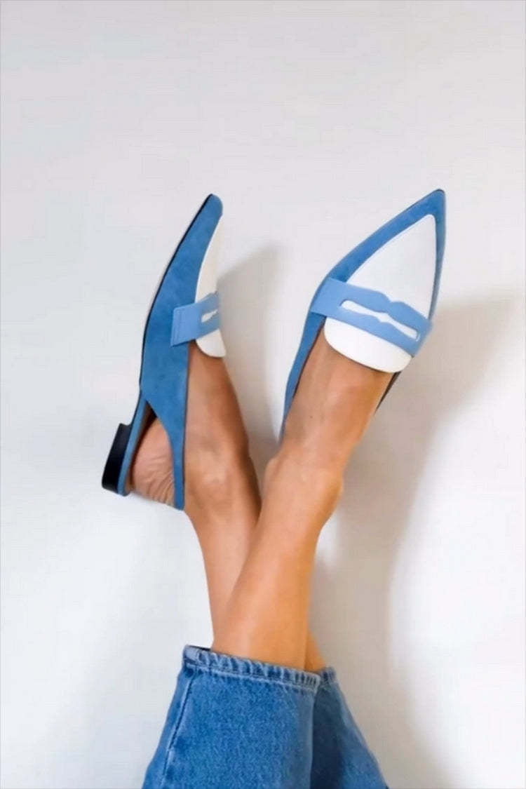 Mocasines cómodos con tira trasera