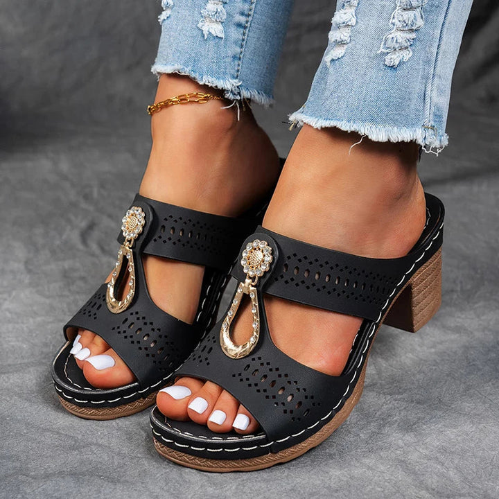 Sandalias ortopédicas cómodas y elegantes