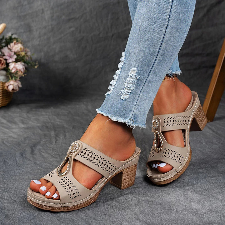 Sandalias ortopédicas cómodas y elegantes