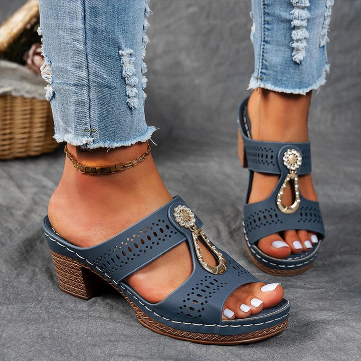 Sandalias ortopédicas cómodas y elegantes