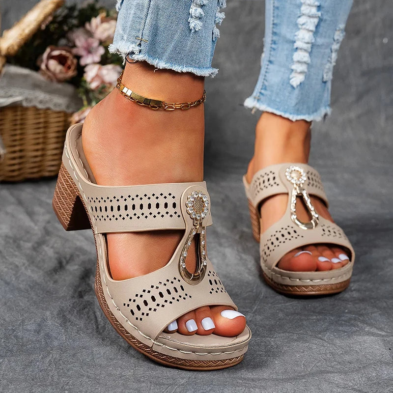Sandalias ortopédicas cómodas y elegantes