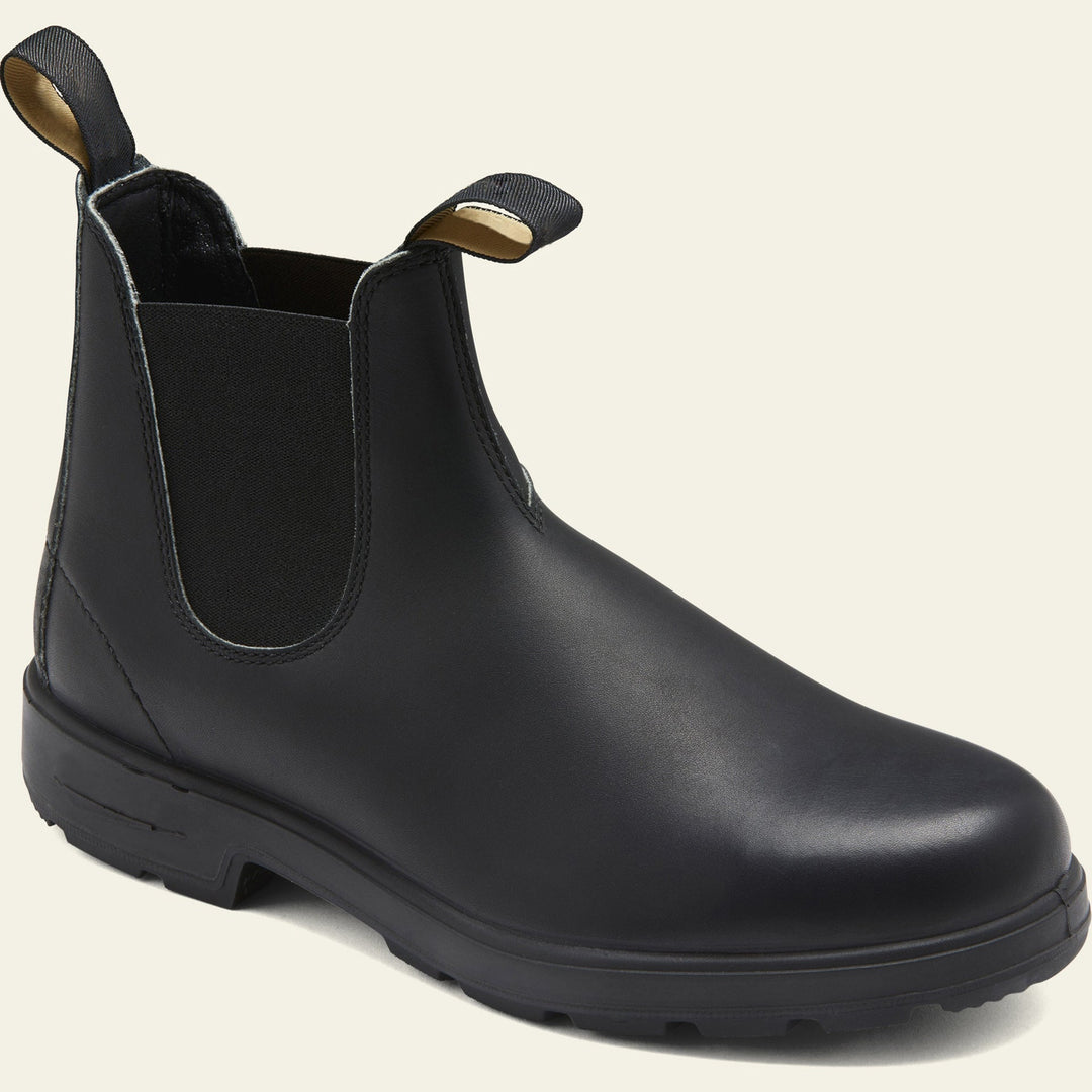 Casual Outdoor Leather Chelsea Boots with Pull Tab for Men