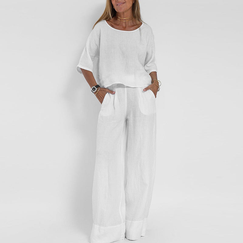Relaxed-Fit Chic Matching Set