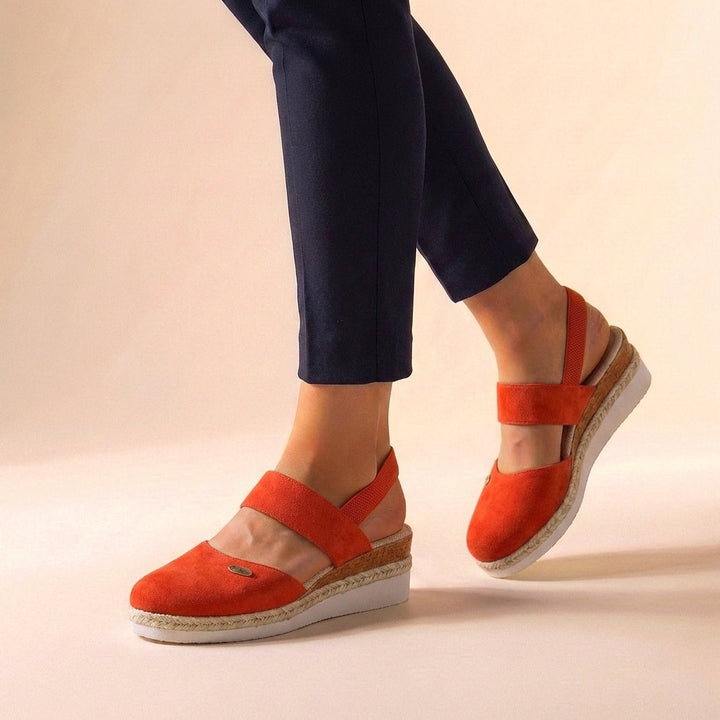 Sandalias ortopédicas de ajuste cómodo para mujer