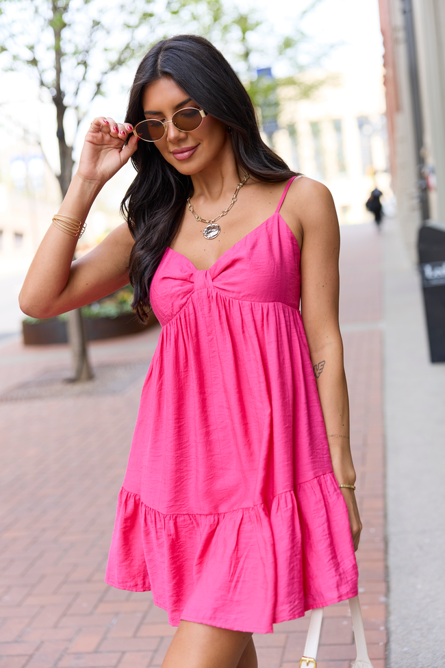 Pink Mini Dress