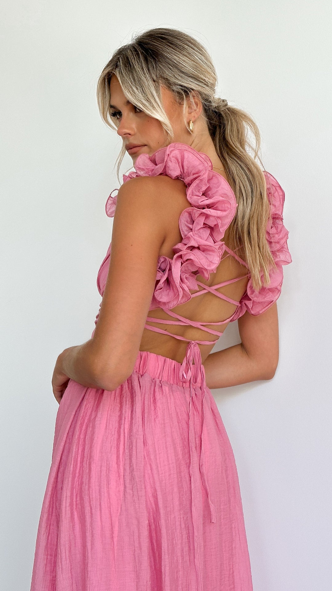 Airy Summer Midi Dress for Wedding Celebrations