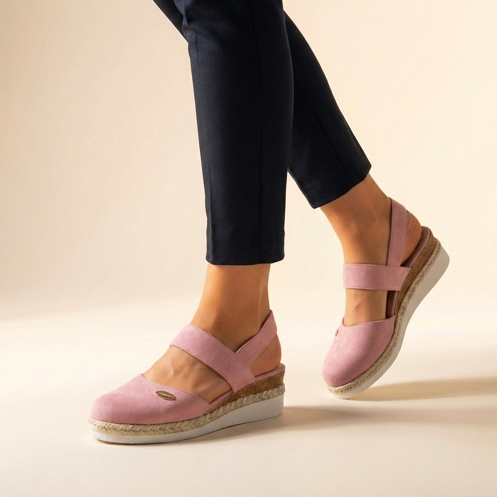 Sandalias ortopédicas de ajuste cómodo para mujer