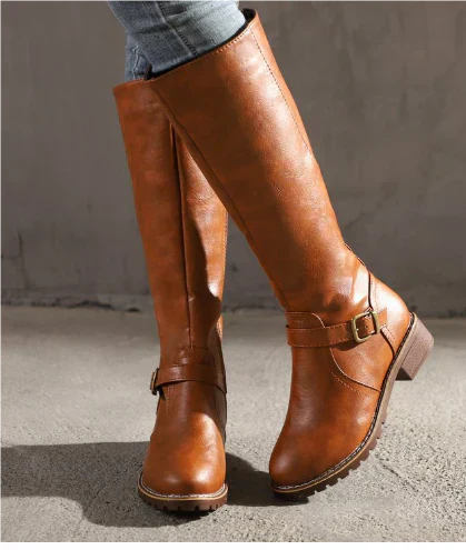 Botas cómodas hasta la rodilla