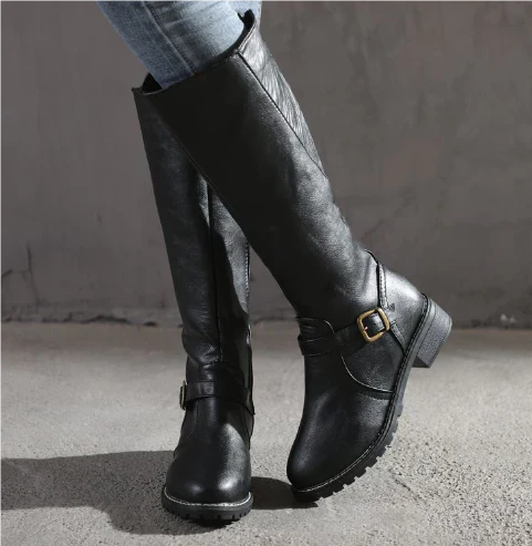 Botas cómodas hasta la rodilla