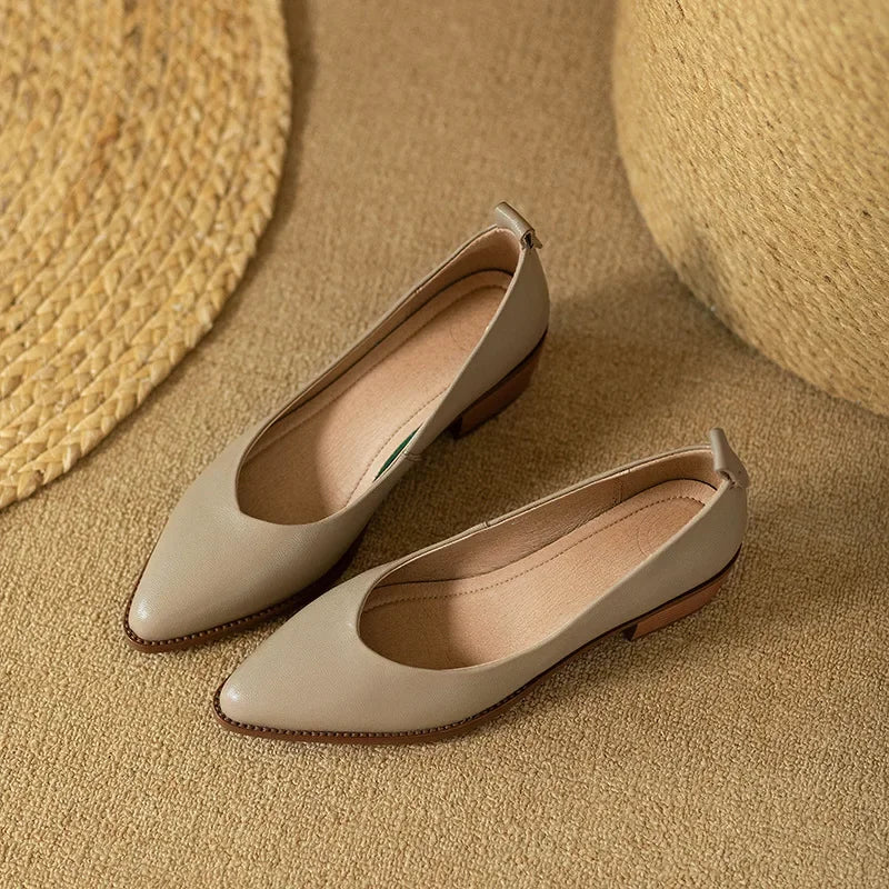 Pointed Toe Office Heel Pumps