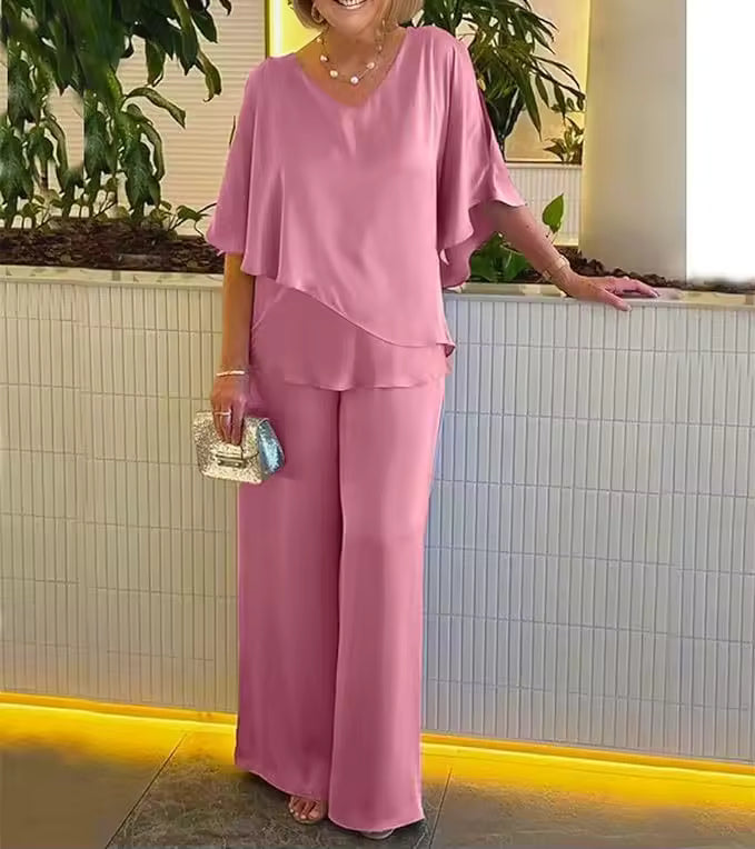 Sophisticated Matching Two-Piece Set