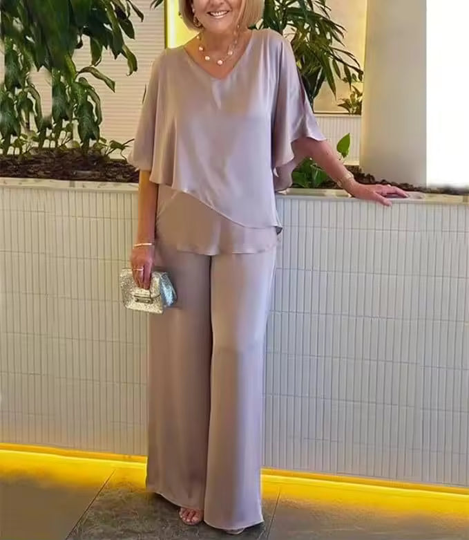 Sophisticated Matching Two-Piece Set