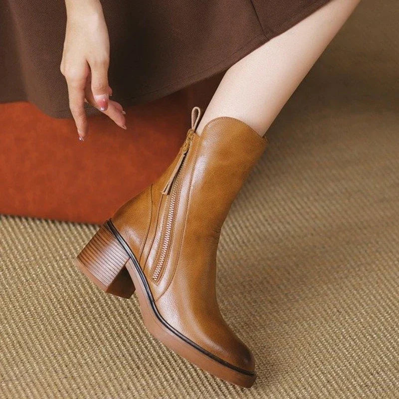 Botas minimalistas cómodas para el tobillo