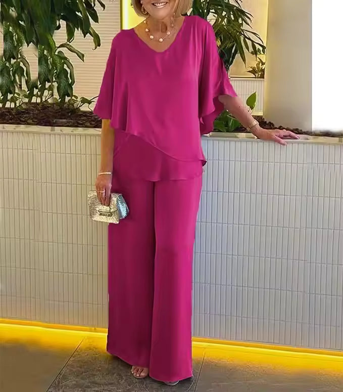 Sophisticated Matching Two-Piece Set