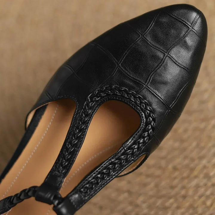 Pointed Toe Mary Jane Flats