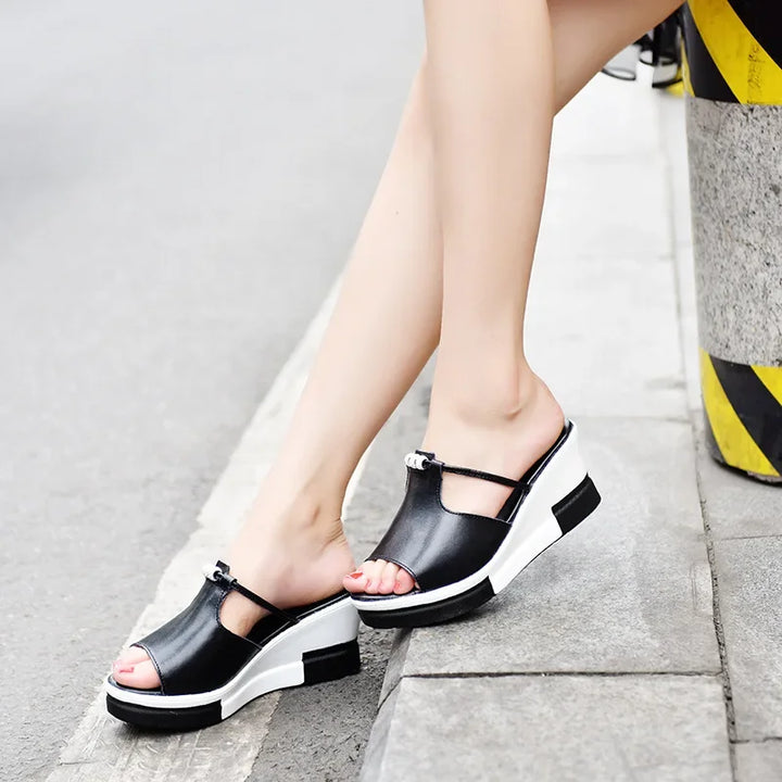 Orthopedic Cushioned Wedge Sandals