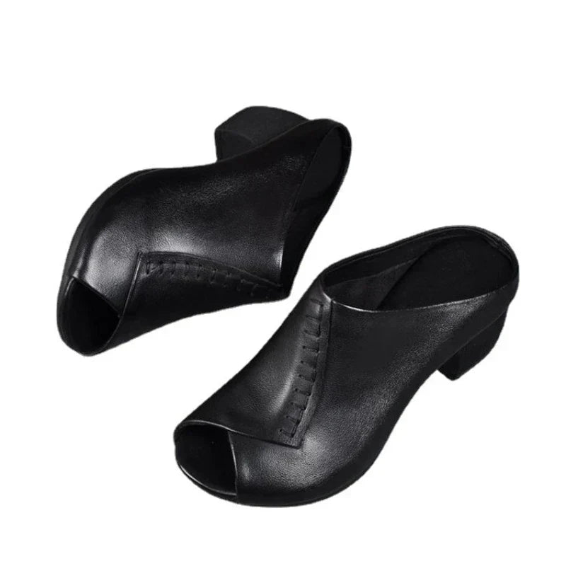 Sandalias cómodas sin cordones con amortiguación