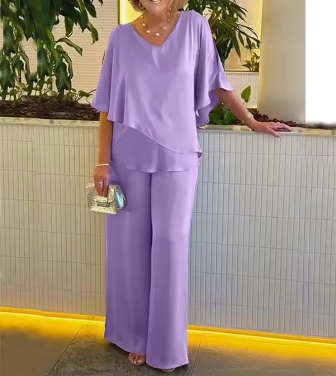 Sophisticated Matching Two-Piece Set