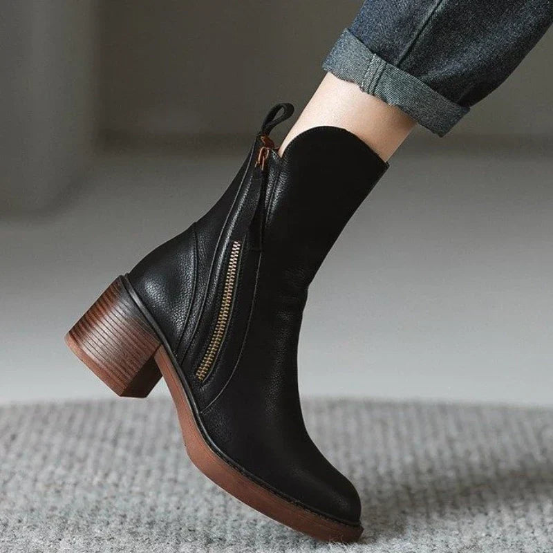 Botas minimalistas cómodas para el tobillo
