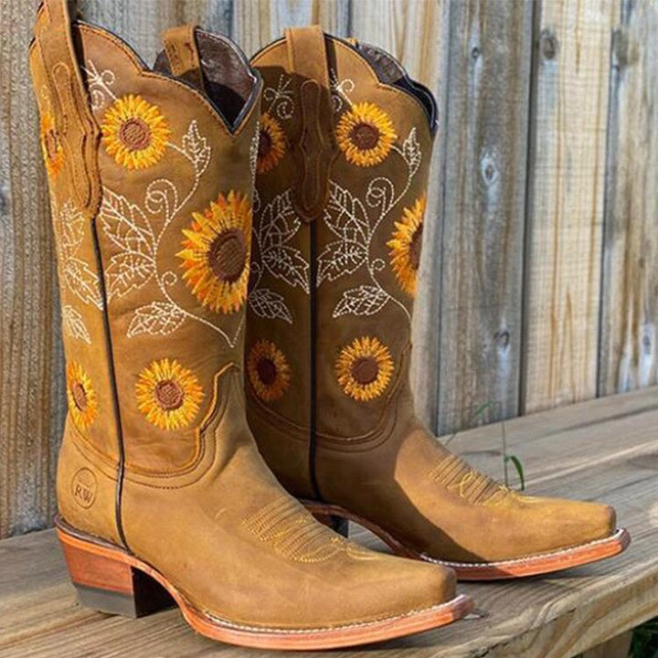 Botas cómodas estilo bohemio
