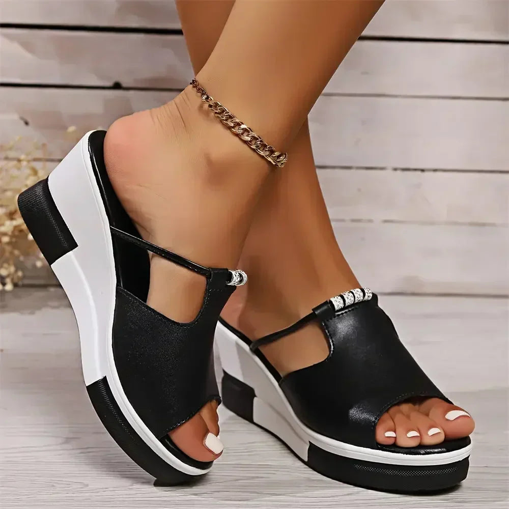 Orthopedic Cushioned Wedge Sandals