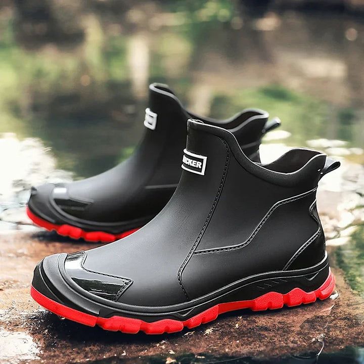Botas de lluvia estilo cañón