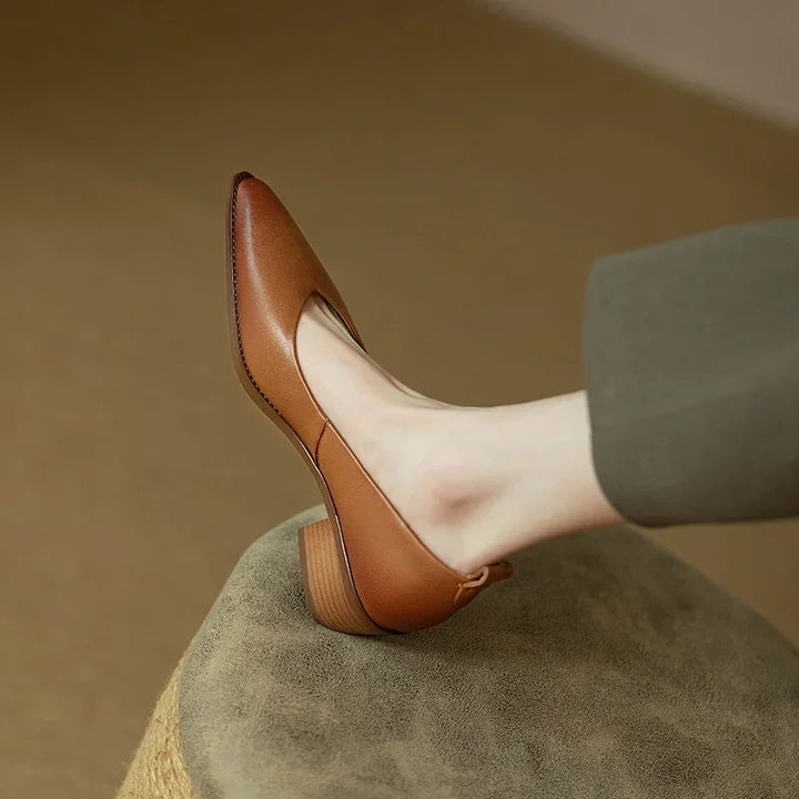 Pointed Toe Office Heel Pumps
