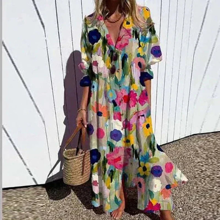 Vestido bohemio para la playa