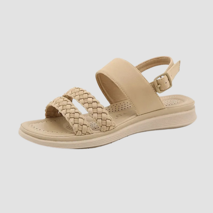 Sandalias cómodas de cuero vegano