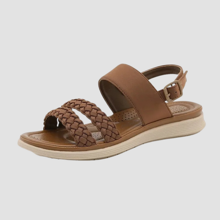 Sandalias cómodas de cuero vegano