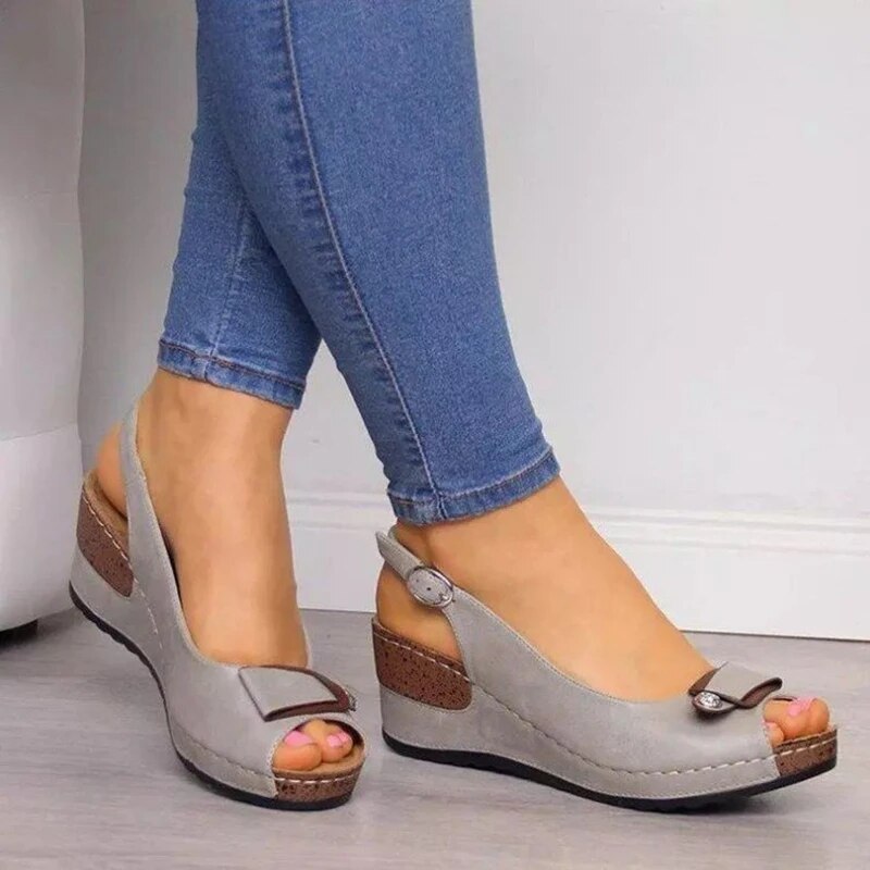 Sandalias ortopédicas con comodidad acolchada