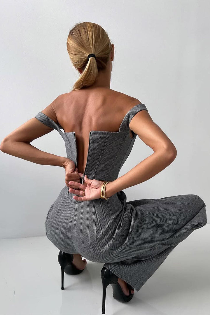 Elegant Three-Piece Suit Set