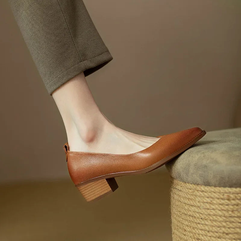 Pointed Toe Office Heel Pumps
