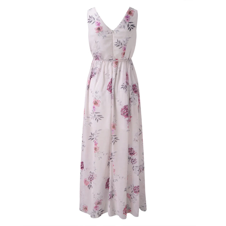 Women's Modern Bloom Slit Maxi Dress for All Occasion