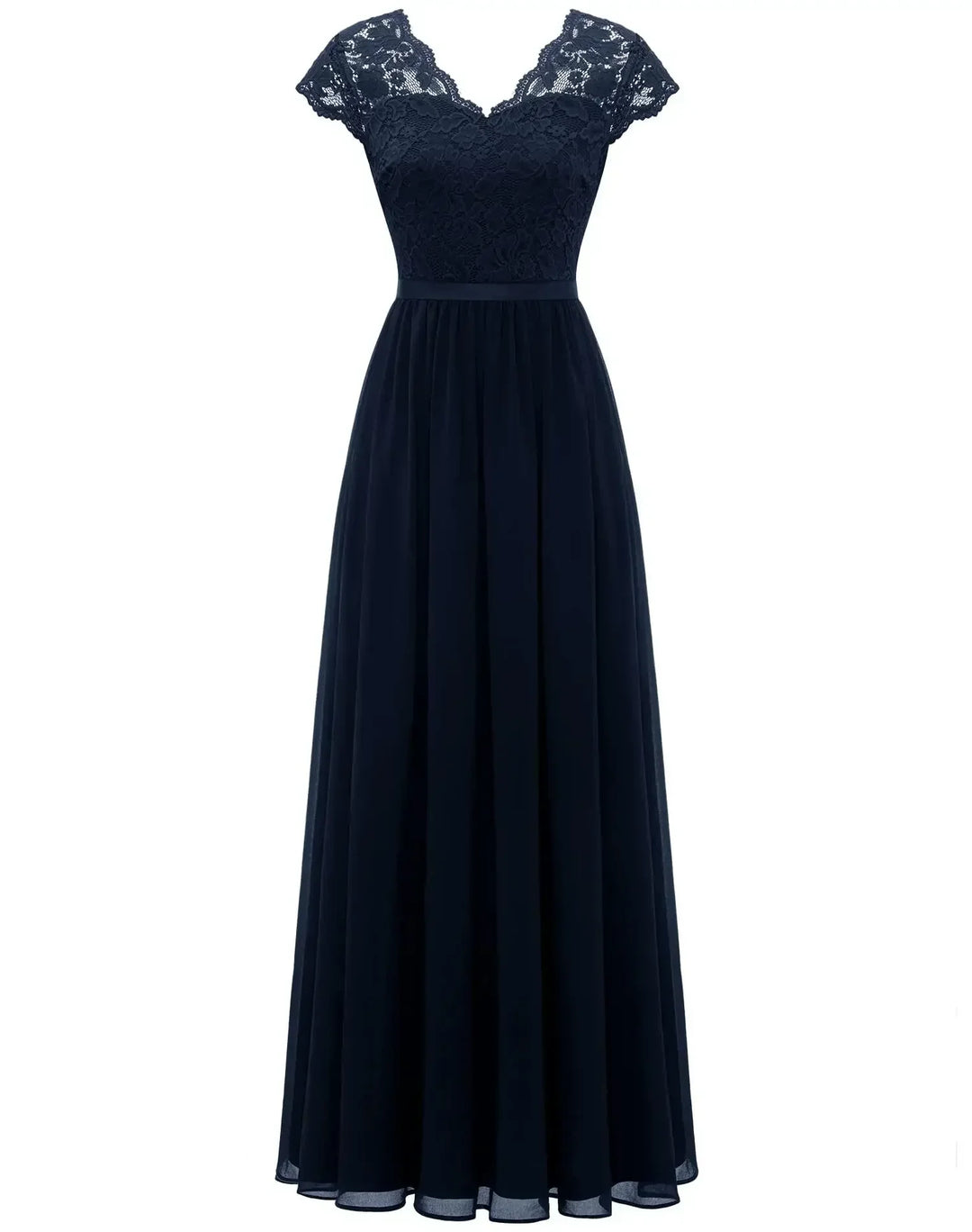 Vestido largo maxi elegante de encaje