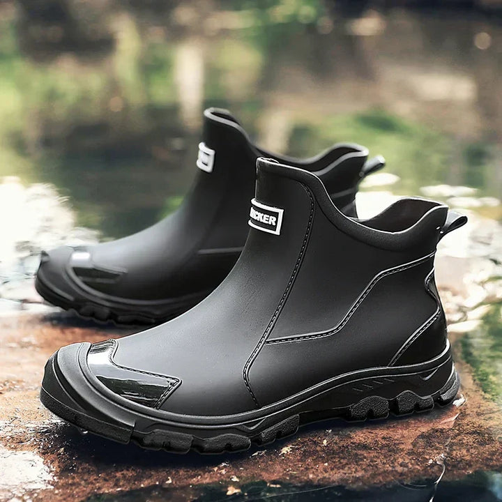 Botas de lluvia estilo cañón