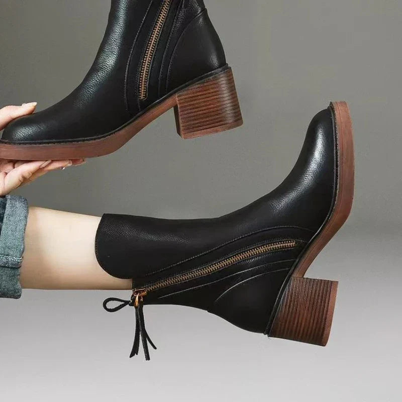 Botas minimalistas cómodas para el tobillo