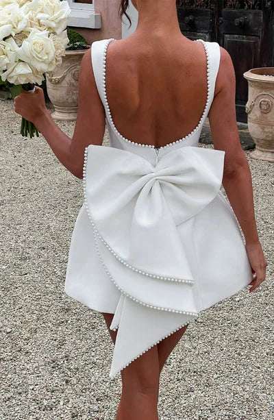 Elegant Flattering Evening Party Mini Dress for Women