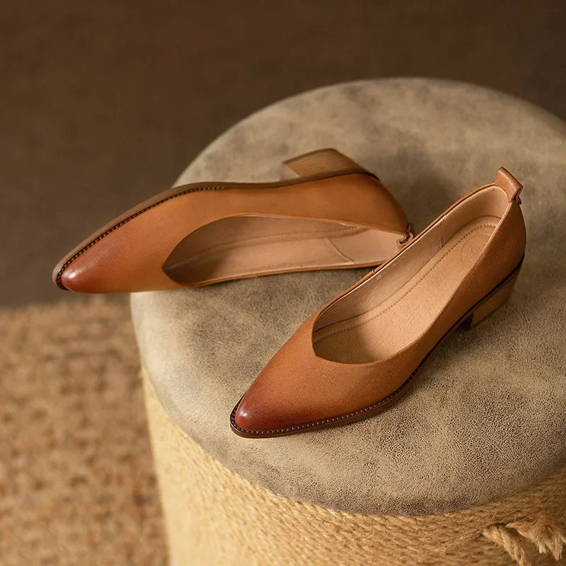 Pointed Toe Office Heel Pumps