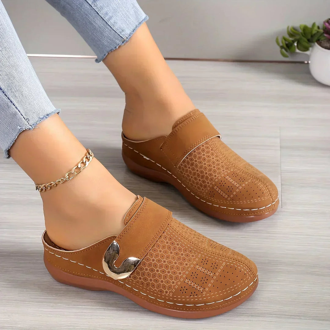 Adjustable Elevated Wedge Sandals