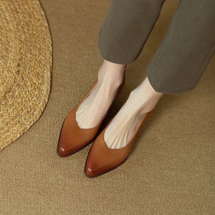 Pointed Toe Office Heel Pumps