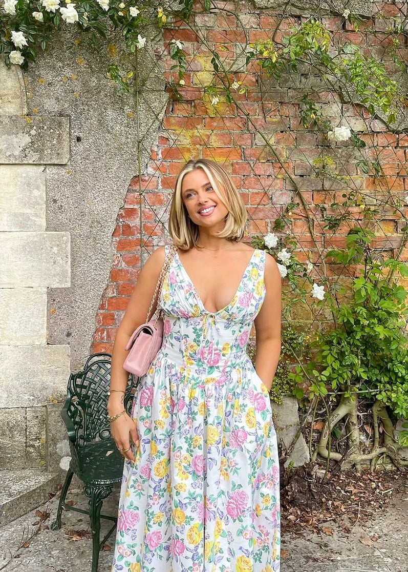 Vestido midi elegante de verano