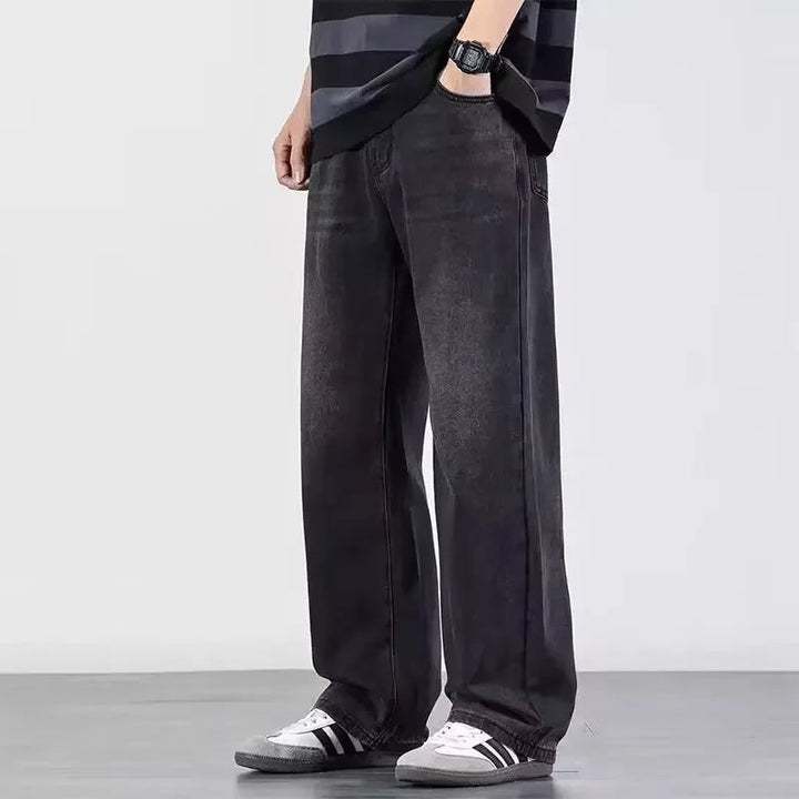Casual Trendy with Wide Leg Baggy Jeans for Men