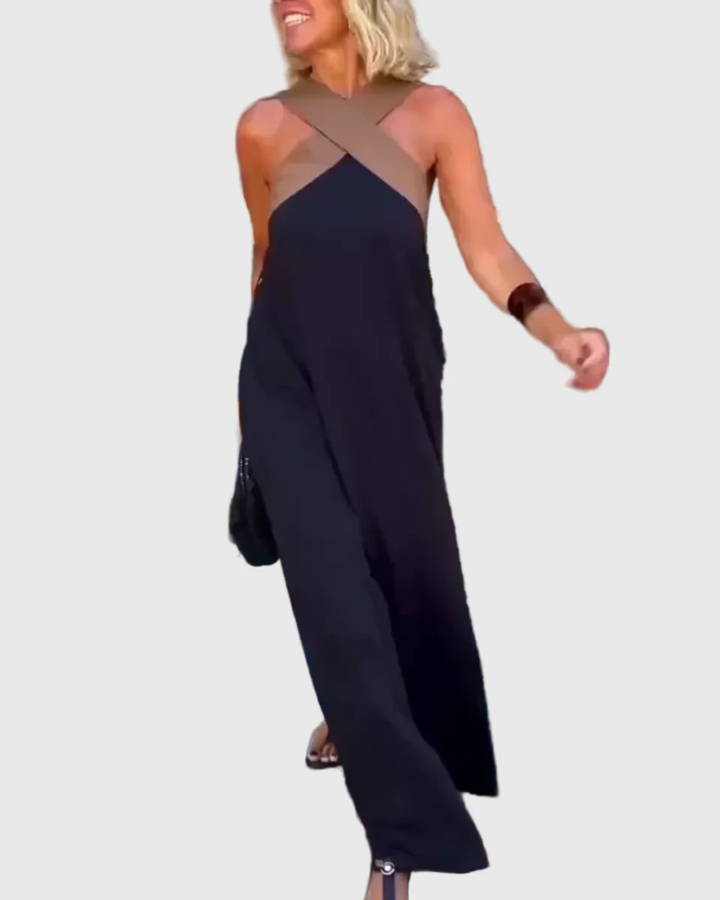 Flowing Evening Maxi Dress