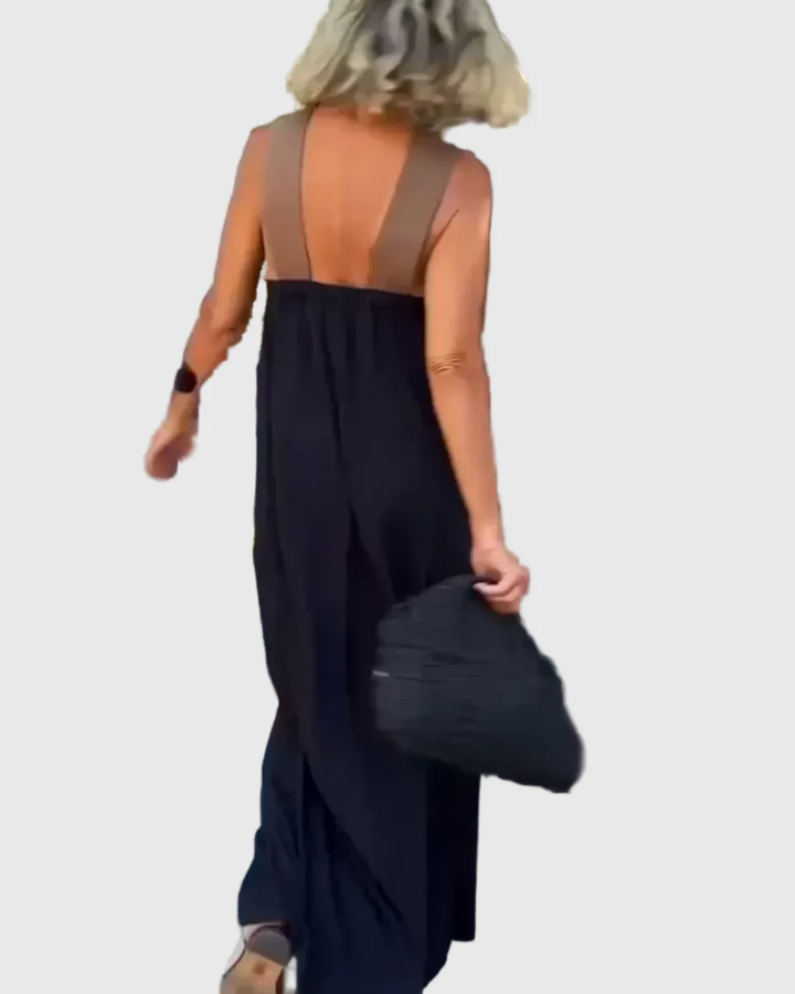 Flowing Evening Maxi Dress