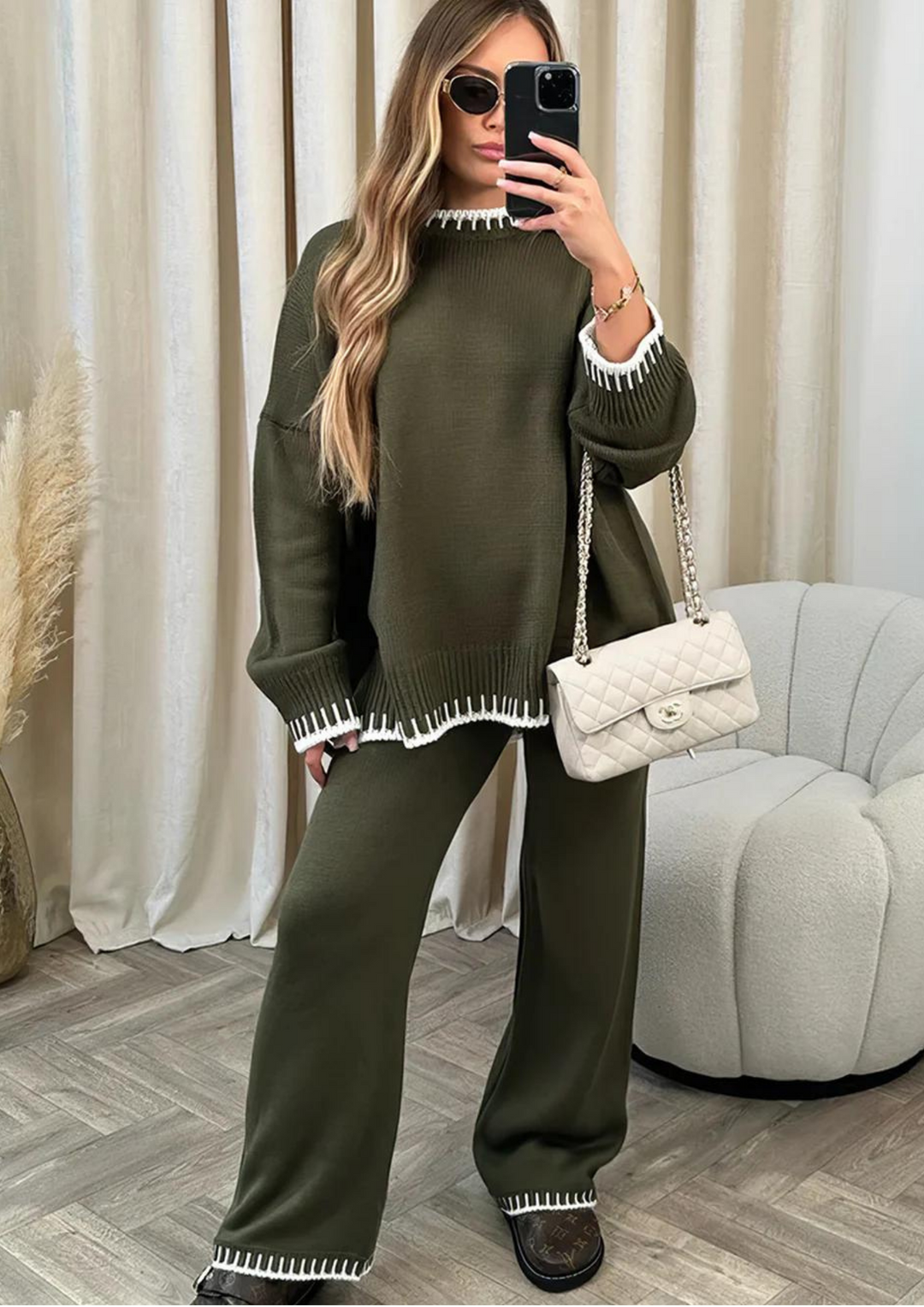 Oversized Lounge Two-Piece Set