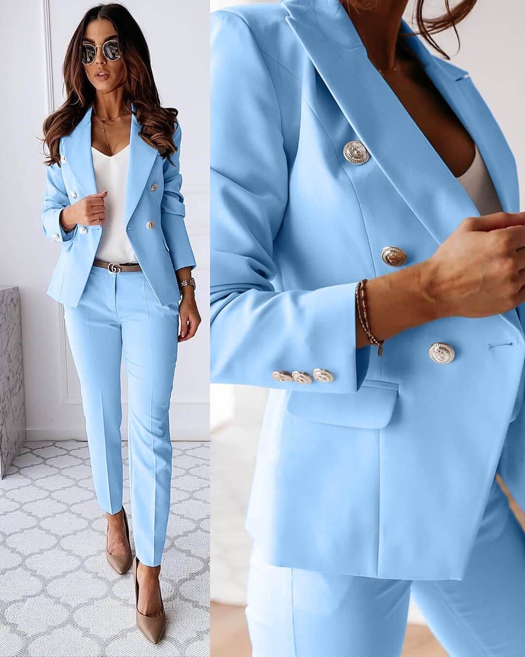 Completo blazer elegante su misura