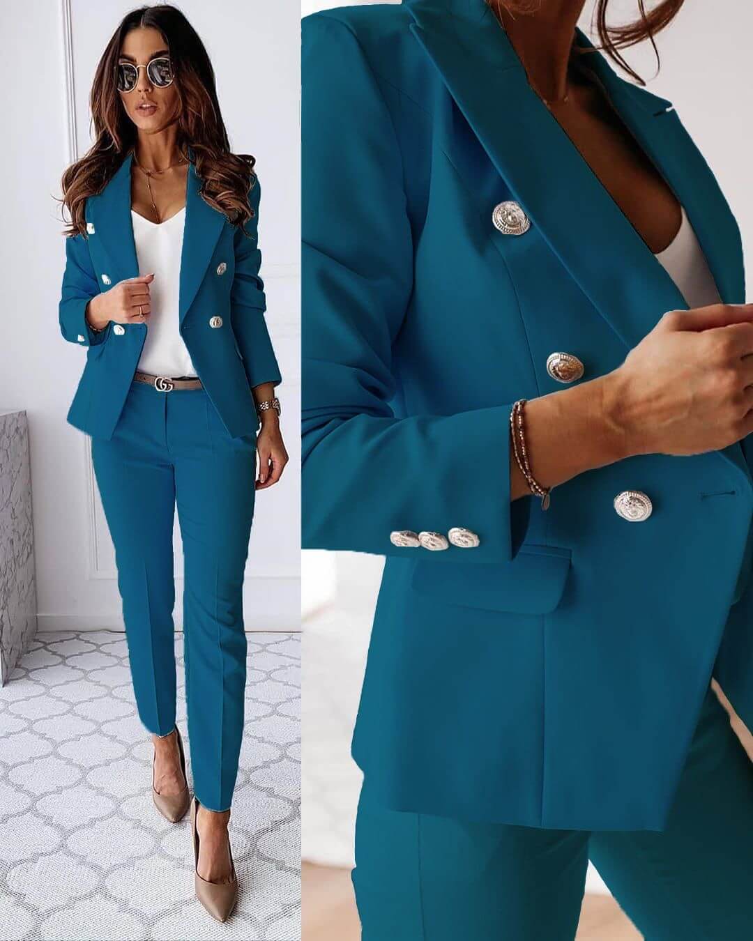 Completo blazer elegante su misura